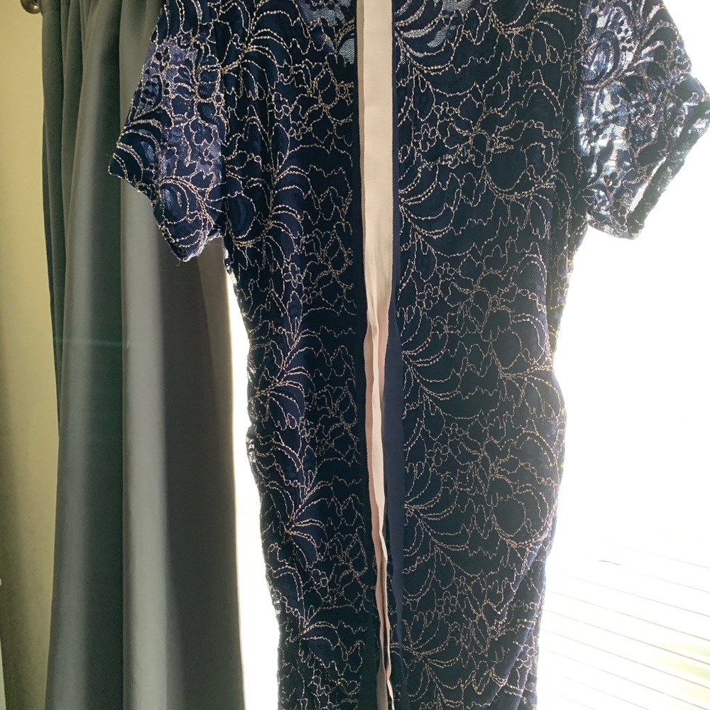 Maternity gender reveal dress